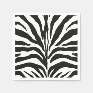 Zebra Print Napkins