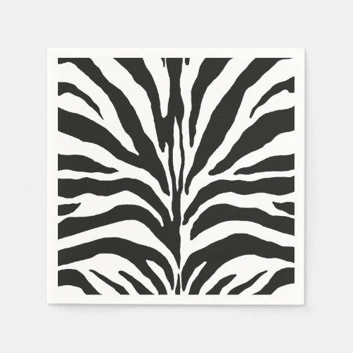 Zebra Print Napkins