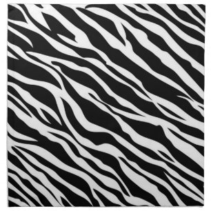 Zebra Print Napkins
