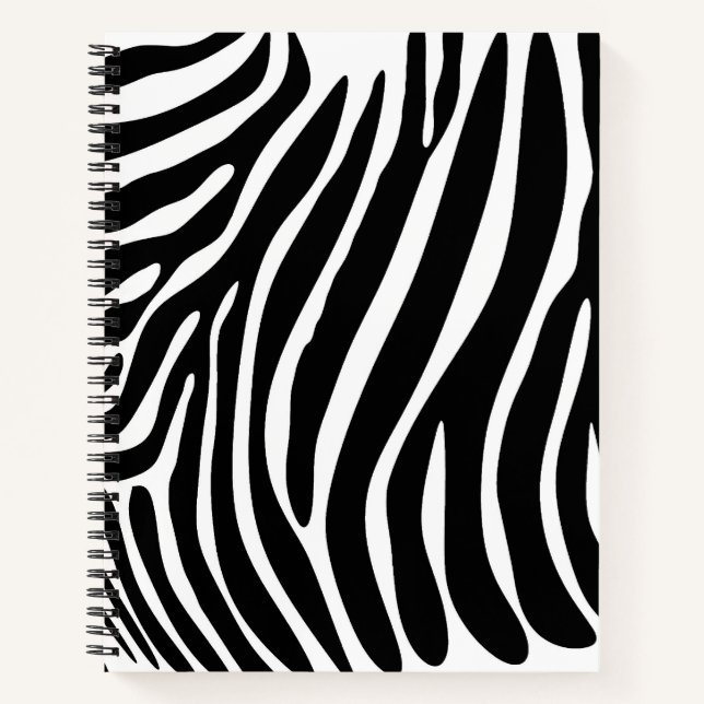 Zebra Print Notebook