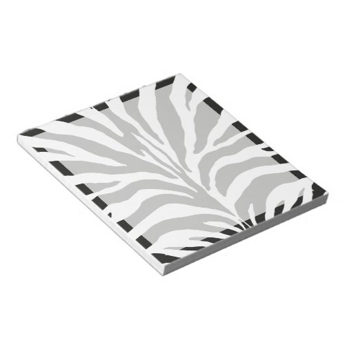 Zebra Print Notepad