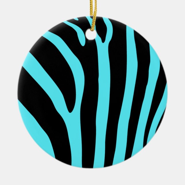 Zebra print ornament (Front)