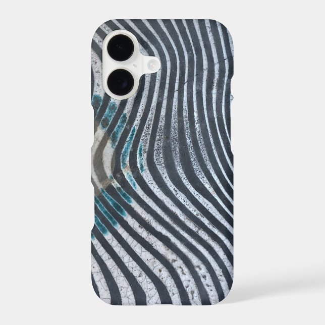 Zebra Print Pattern African Art Iphone Case (Back)