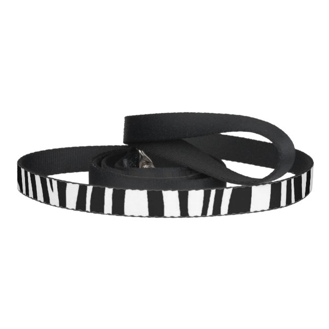 Zebra Print Pet Leash (Handle)