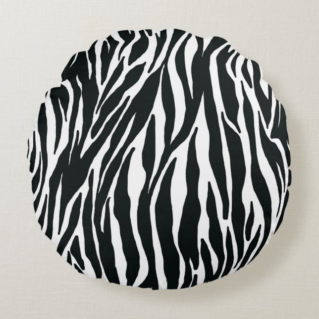 Zebra Print Pillow (Front)