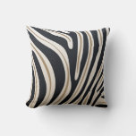 Zebra Print Pillow at Zazzle
