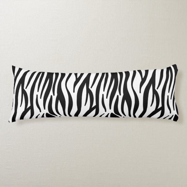 zebra print pillow (Front)