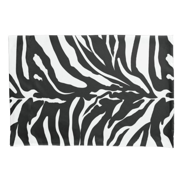Zebra print pillow case (Front)