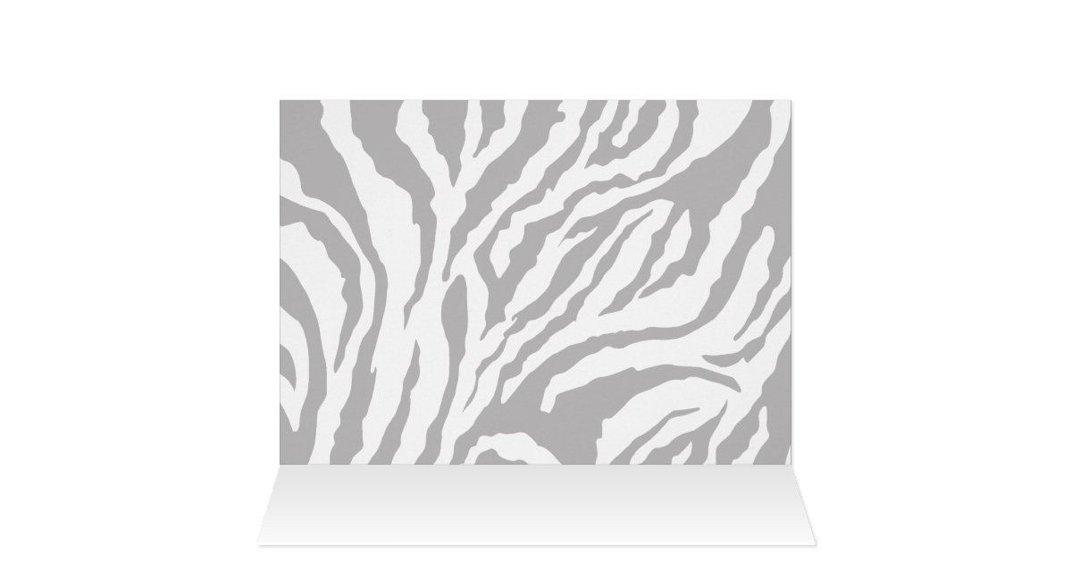 Zebra Print {Pink} Blank Thank You Card | Zazzle