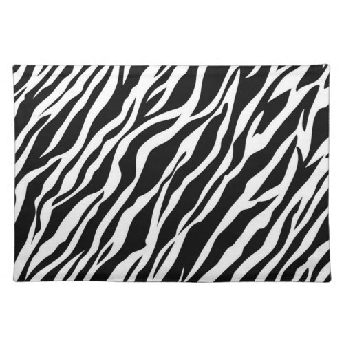 Zebra Print Placemat