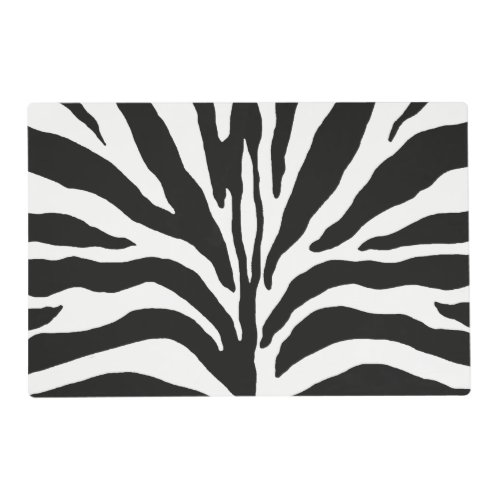 Zebra Print Placemat