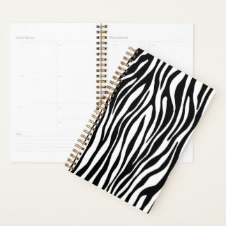 Zebra Print Planner