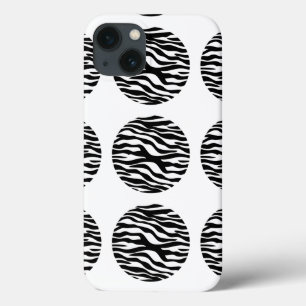 Zebra Print Polka Dots iPad BT Case