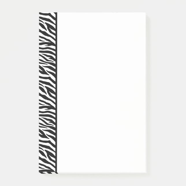 Zebra Print Post-it-Notes Post-it Notes (Front)