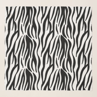 zebra print scarf