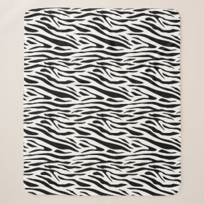 Zebra Print Sherpa Blanket