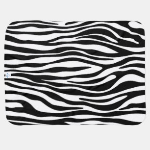 Zebra Print Swaddle Blanket