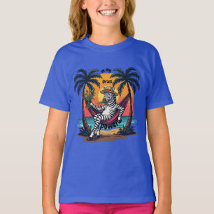 zebra print T-Shirt