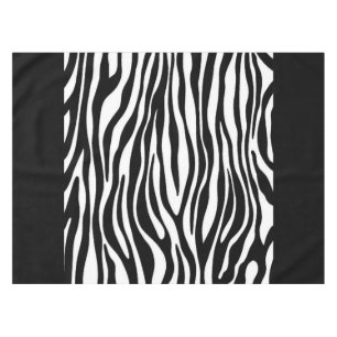 Zebra Print Tablecloth
