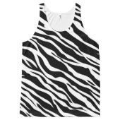 Zebra Print Tank Top (Front)