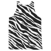 Zebra Print Tank Top (Back)