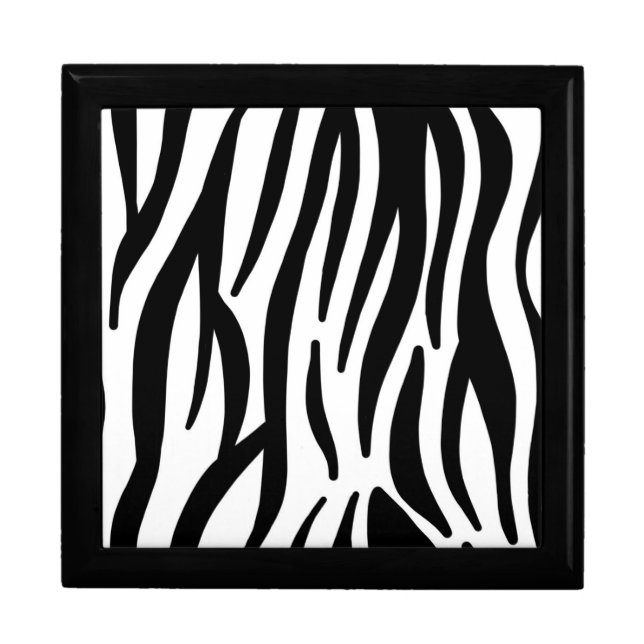 zebra print tile box (Front)