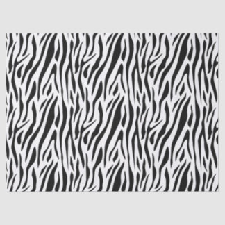Zebra Print Tissue Paper