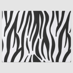 zebra print tissue paper