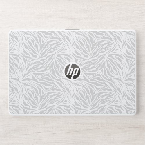 Zebra Print Tone Fabric  HP Laptop Skin 15t15z