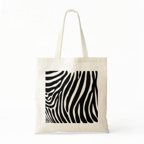 Zebra Print Tote Bag