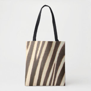 Zebra Print Tote Bag