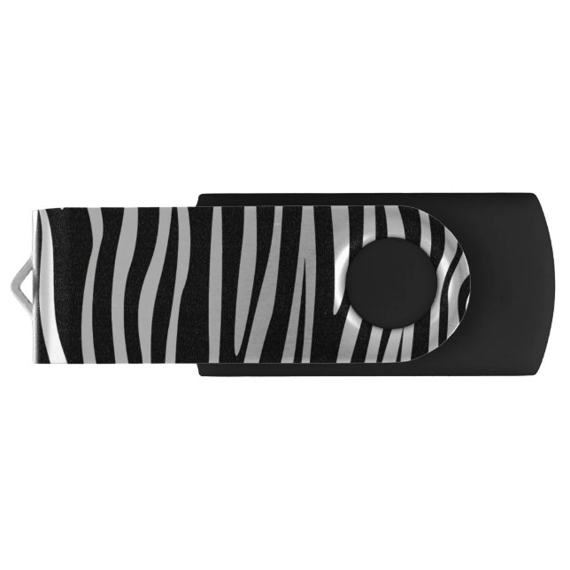 Zebra Print USB Flash Drive (Back)