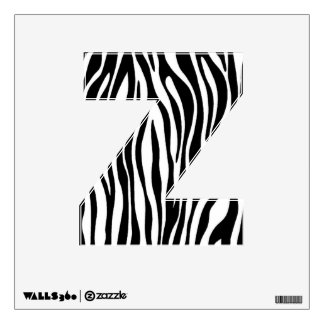 Zebra Print Wall Decal