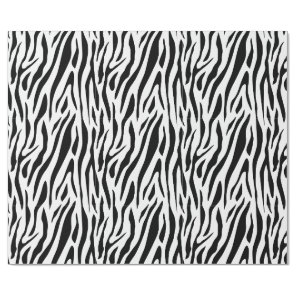 Zebra Print Wrapping Paper