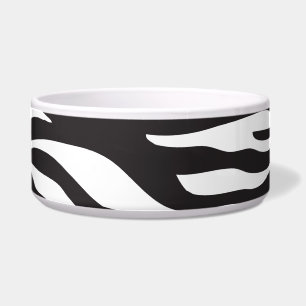 Zebra Print, Zebra Stripes, Black And White Bowl