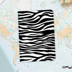 Zebra Print, Zebra Stripes, Black And White Passport Holder