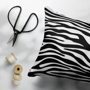 Zebra Print, Zebra Stripes, Black And White Pet Bed