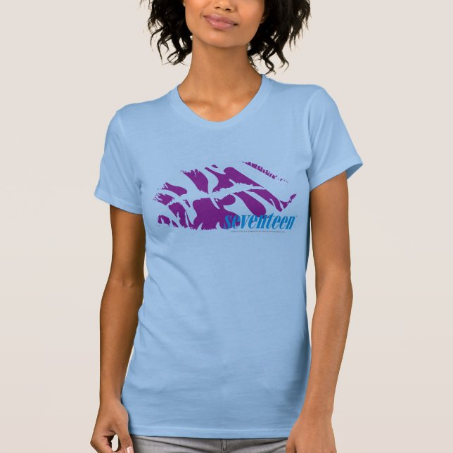 Zebra Purple T-Shirt (Front)