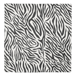 Zebra Queen Size Duvet Cover