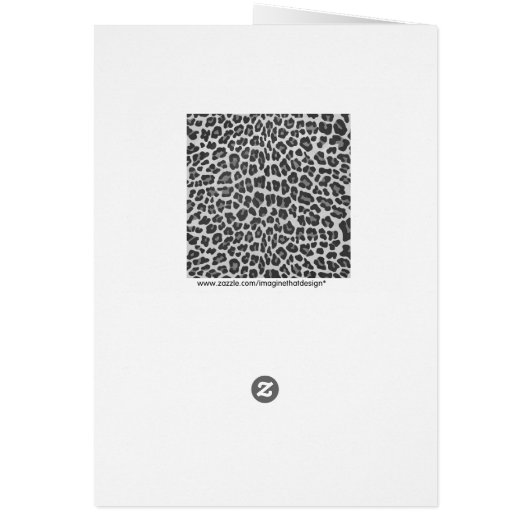 Zebra Rainbow and White Print (Back)