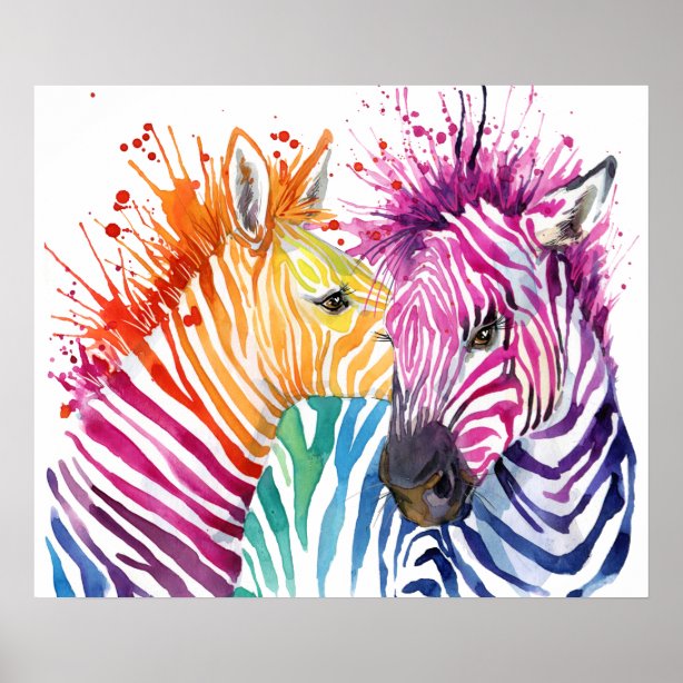 Zebra Posters & Prints | Zazzle