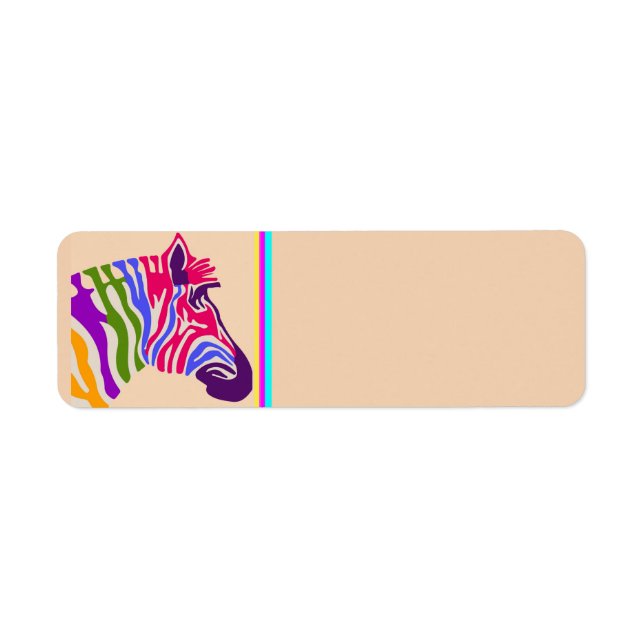 Zebra Return Address Label (Front)