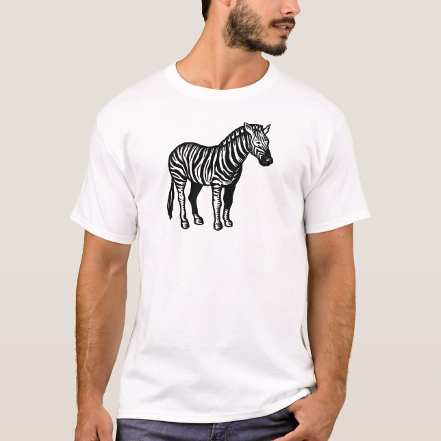 Zebra Ringer Tee (Front)