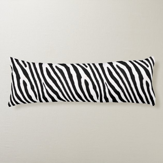 Zebra Serenity Body Pillow