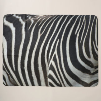 Zebra Sherpa Blanket