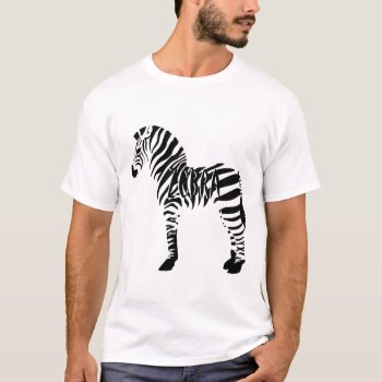 Zebra Shirt by Customizables at Zazzle