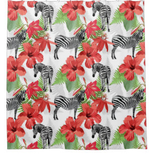 Zebra Shower Curtain