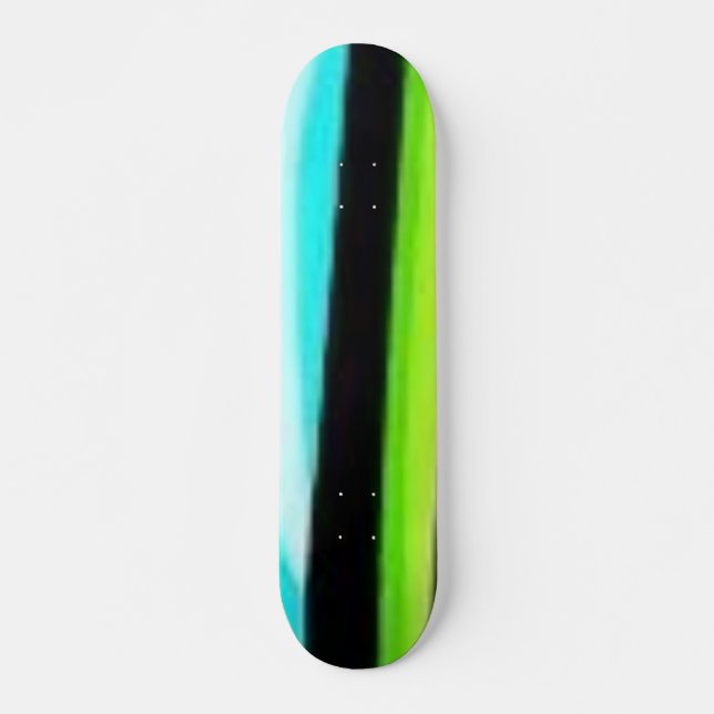 Zebra Skateboard Deck (Front)
