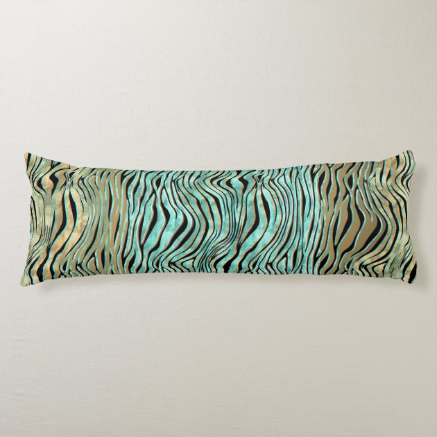 zebra body pillow
