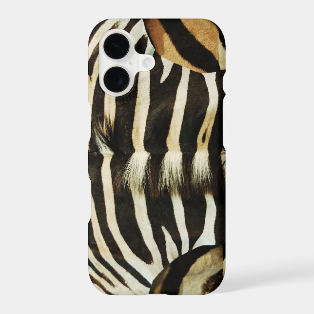 Zebra Skin Iphone Case (Back)